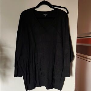 Black V-Neck Sweater